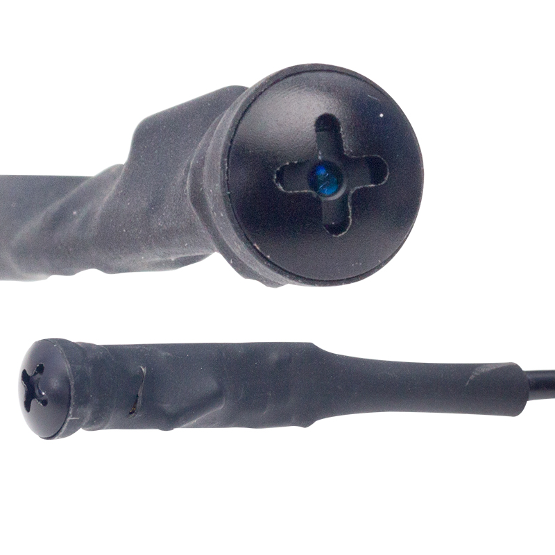 3.6MM 800 TVL 1/4 SENSOR SES ÇIKIŞLI SİYAH VİDA MODEL MİNİ KAMERA (4812)
