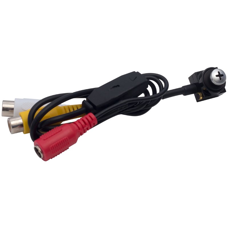 3.6MM 800 TVL 1/4 SENSOR MİKROFONLU VİDA TİP MİNİ KAMERA (4812) 3.6MM 800 TVL 1/4 SENSOR MİKROFONLU VİDA TİP MİNİ KAMERA (4812)