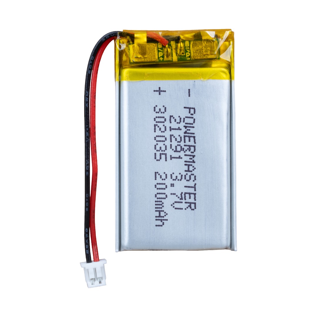 3.7 VOLT 200 MAH LİTYUM POLİMER PİL (4812)