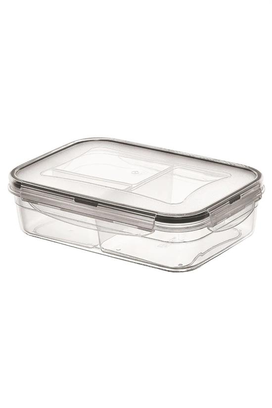 3 Bölmeli Kilitli Kapaklı 1 Litre Erzak Saklama Kabı LC-510 (4812) 3 Bölmeli Kilitli Kapaklı 1 Litre Erzak Saklama Kabı LC-510 (4812)