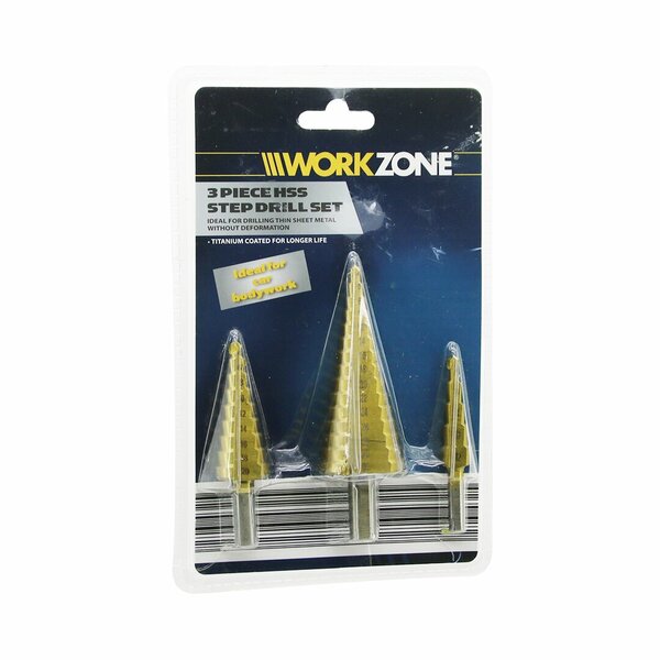 3 PARÇA  HSS KADEMELİ MATKAP UCU SET (4812)