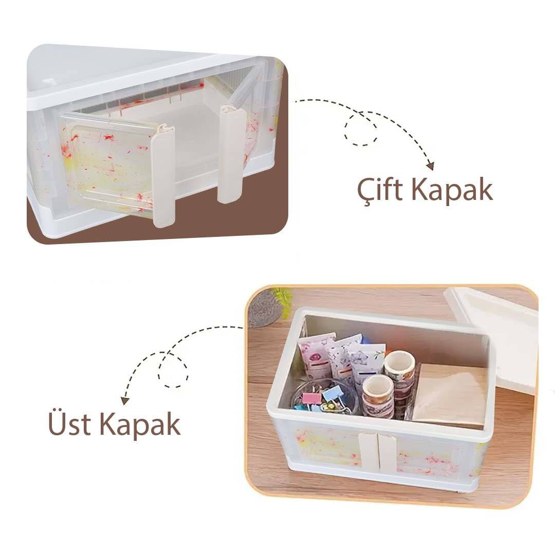31X49X30CM 32L KATLANABİLİR SAKLAMA KUTUSU (4812) 31X49X30CM 32L KATLANABİLİR SAKLAMA KUTUSU (4812)