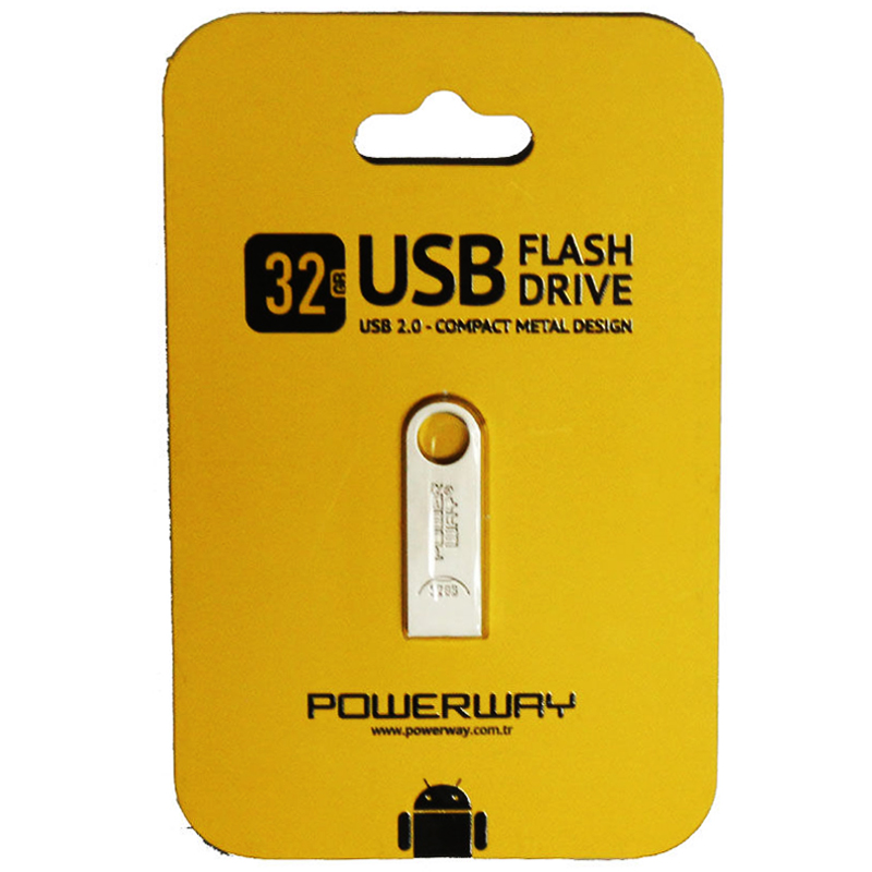 32 GB METAL USB 2.0 FLASH BELLEK (4812)