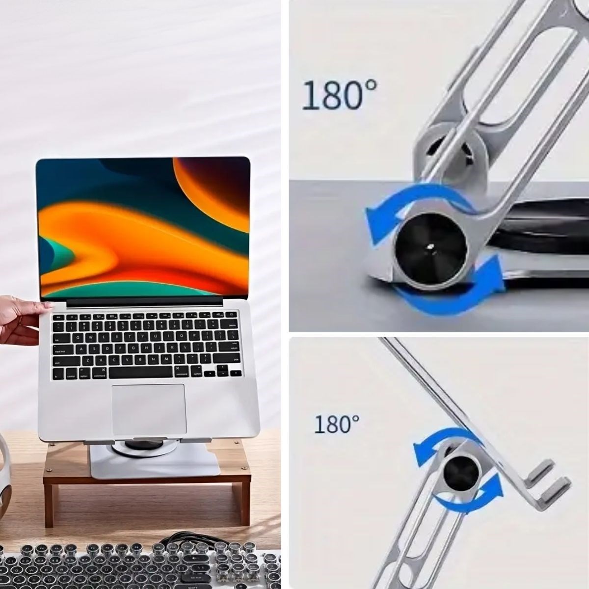 360 Derece Dönebilen Hava Aldıran Laptop Standı (4812) 360 Derece Dönebilen Hava Aldıran Laptop Standı (4812)