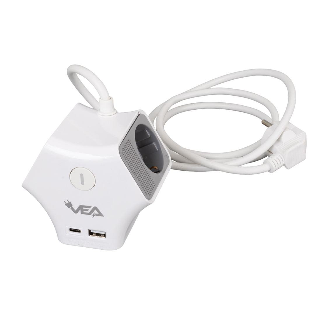 3LÜ USB+ TYPE-C GİRİŞLİ ANAHTARLI 1.5 METRE GRUP PRİZ VE-G903YC (4812) 3LÜ USB+ TYPE-C GİRİŞLİ ANAHTARLI 1.5 METRE GRUP PRİZ VE-G903YC (4812)