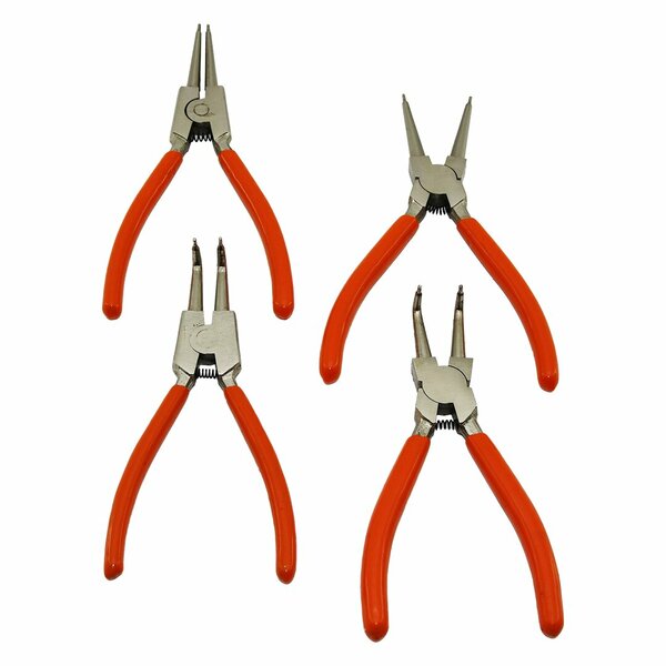 4 PARÇA .SNAP PINCER 7&#39;&#39; SEKMAN PENSE SETİ (4812)
