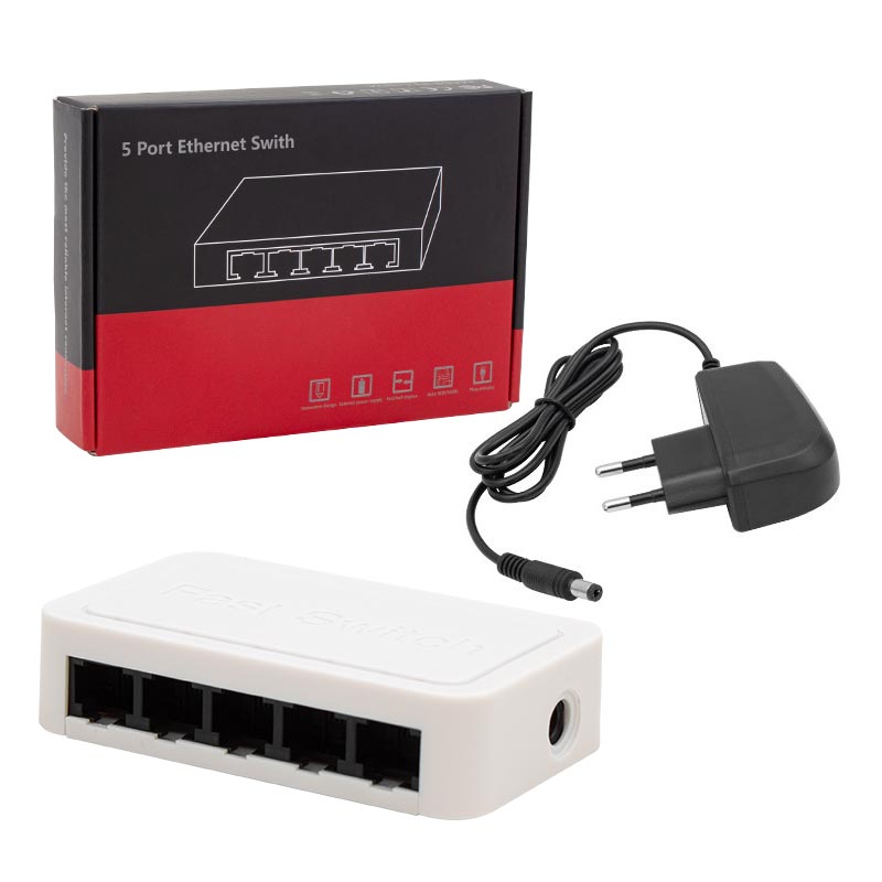 5 PORT 10/100 MBPS ETHERNET SWITCH (4812) 5 PORT 10/100 MBPS ETHERNET SWITCH (4812)