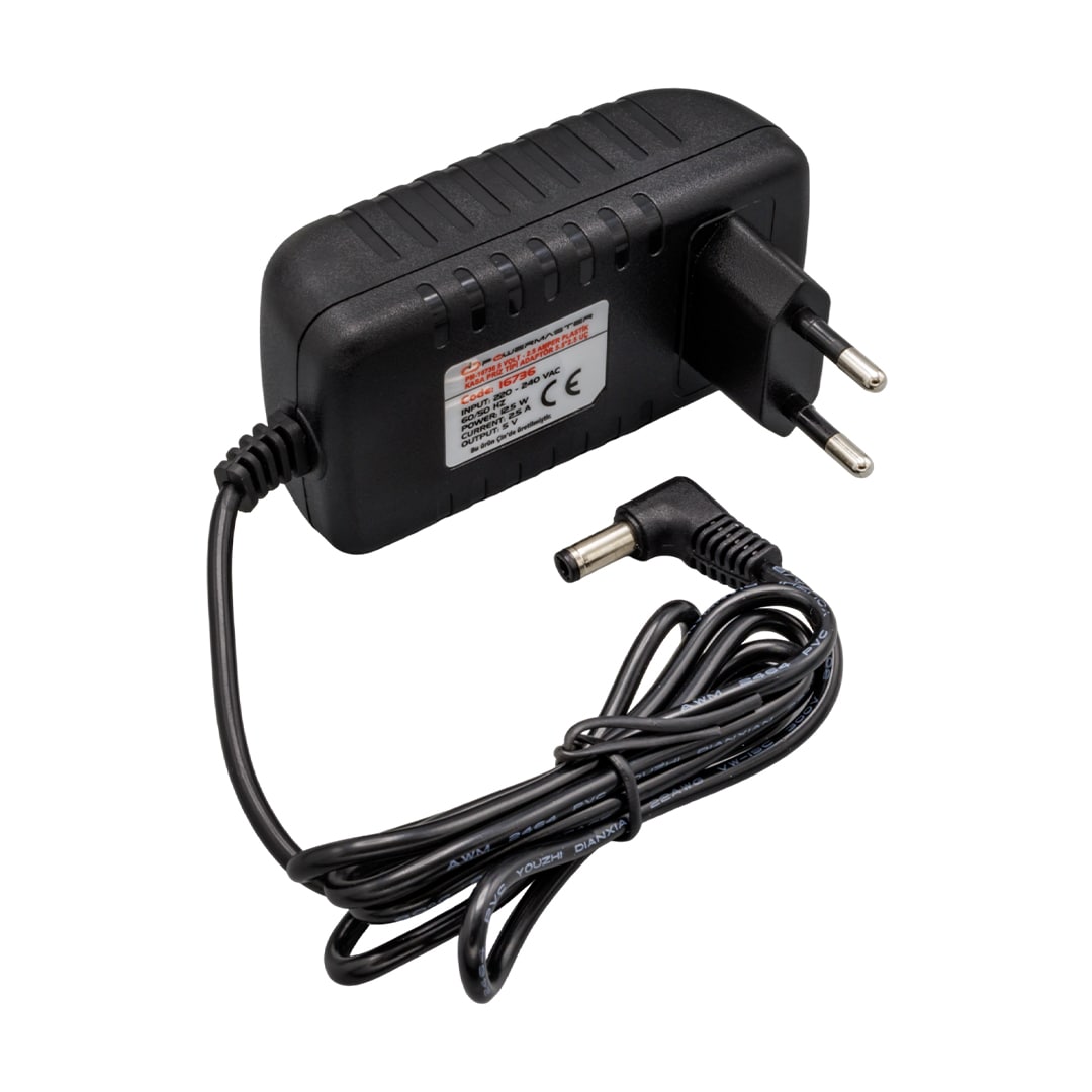 5 VOLT - 2.5 AMPER 5.5*2.5 UÇLU PLASTİK KASA PRİZ TİPİ ADAPTÖR (4812) 5 VOLT - 2.5 AMPER 5.5*2.5 UÇLU PLASTİK KASA PRİZ TİPİ ADAPTÖR (4812)