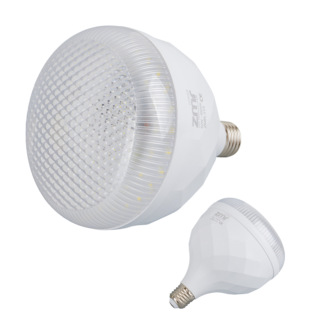50W KRİSTAL CAMLI T-BULB BEYAZ LED AMPUL E27 6500K (15X19MM) (4812)