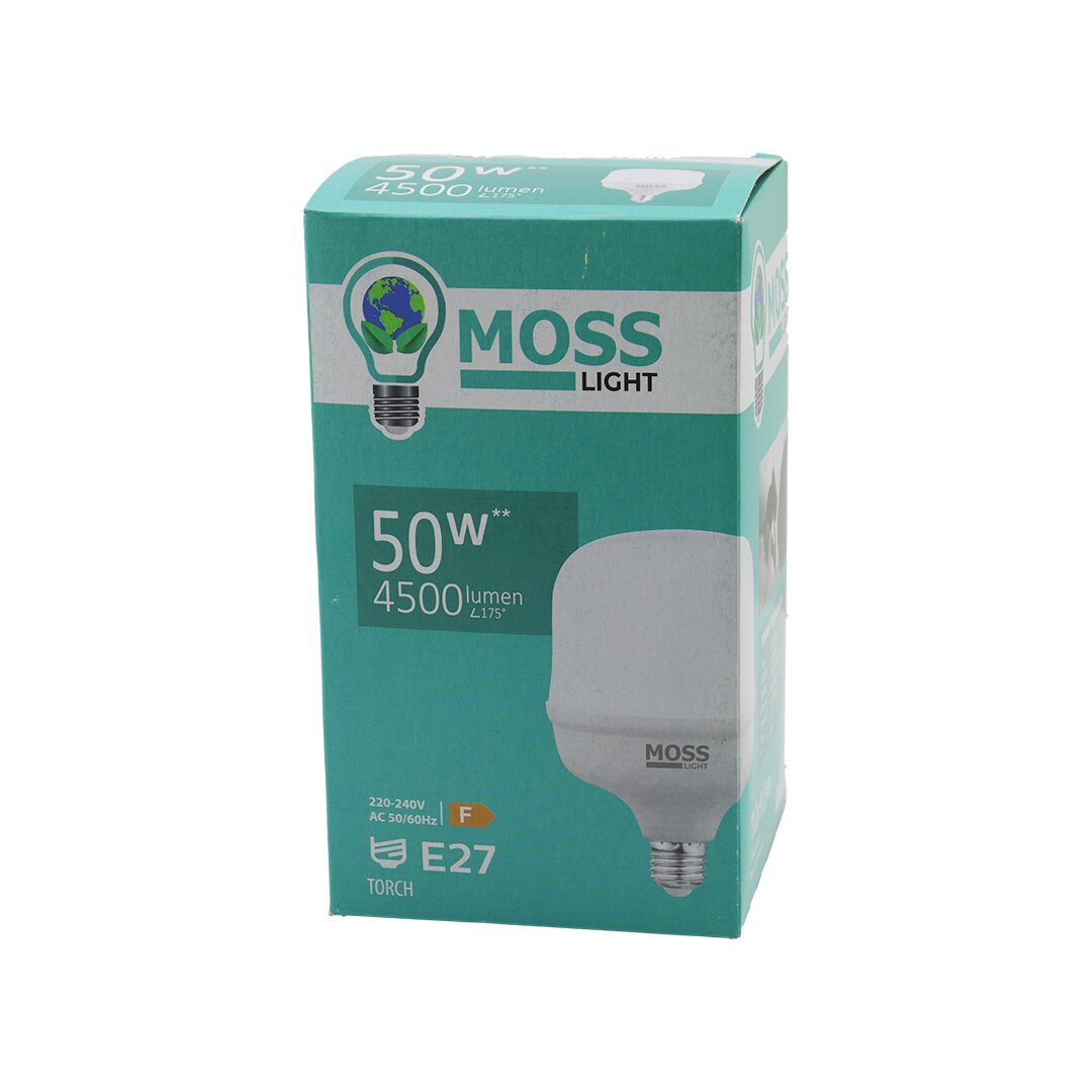50W  TORCH  LED AMPUL PLASTİK E27 4500LUMEN L175° 5000 SAAT ÖMÜR IP20 185-265V AC  MS-3099 (4812)