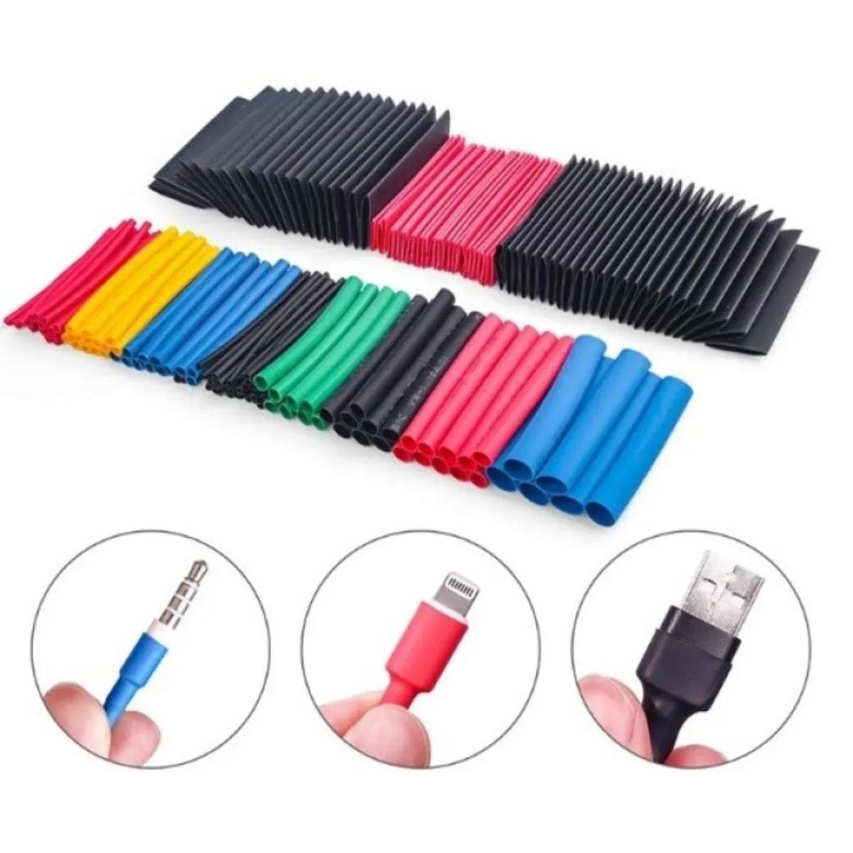 560 Parça Isıyla Daralan Makaron Kablo Koruyucu Kılıf Makaron Kablo Yalıtım Makaron Seti (4812) 560 Parça Isıyla Daralan Makaron Kablo Koruyucu Kılıf Makaron Kablo Yalıtım Makaron Seti (4812)