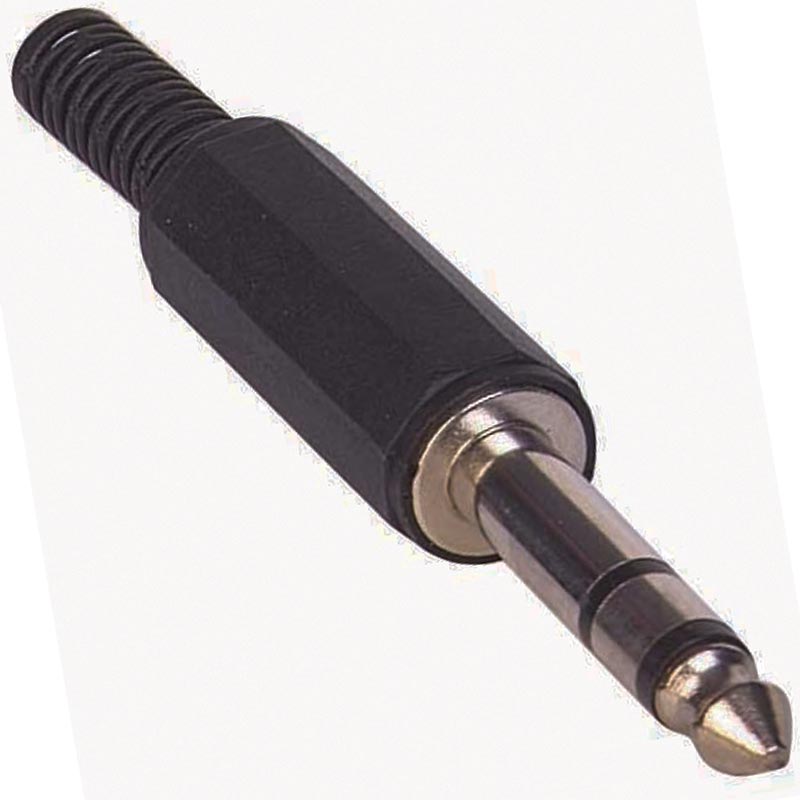 6.3 MM STEREO PLASTİK GİTAR JACK (4812)