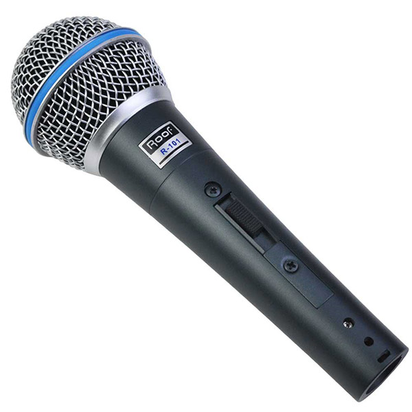 600 OHM DİNAMİK KABLOLU EL MİKROFONU R-101 (4812)