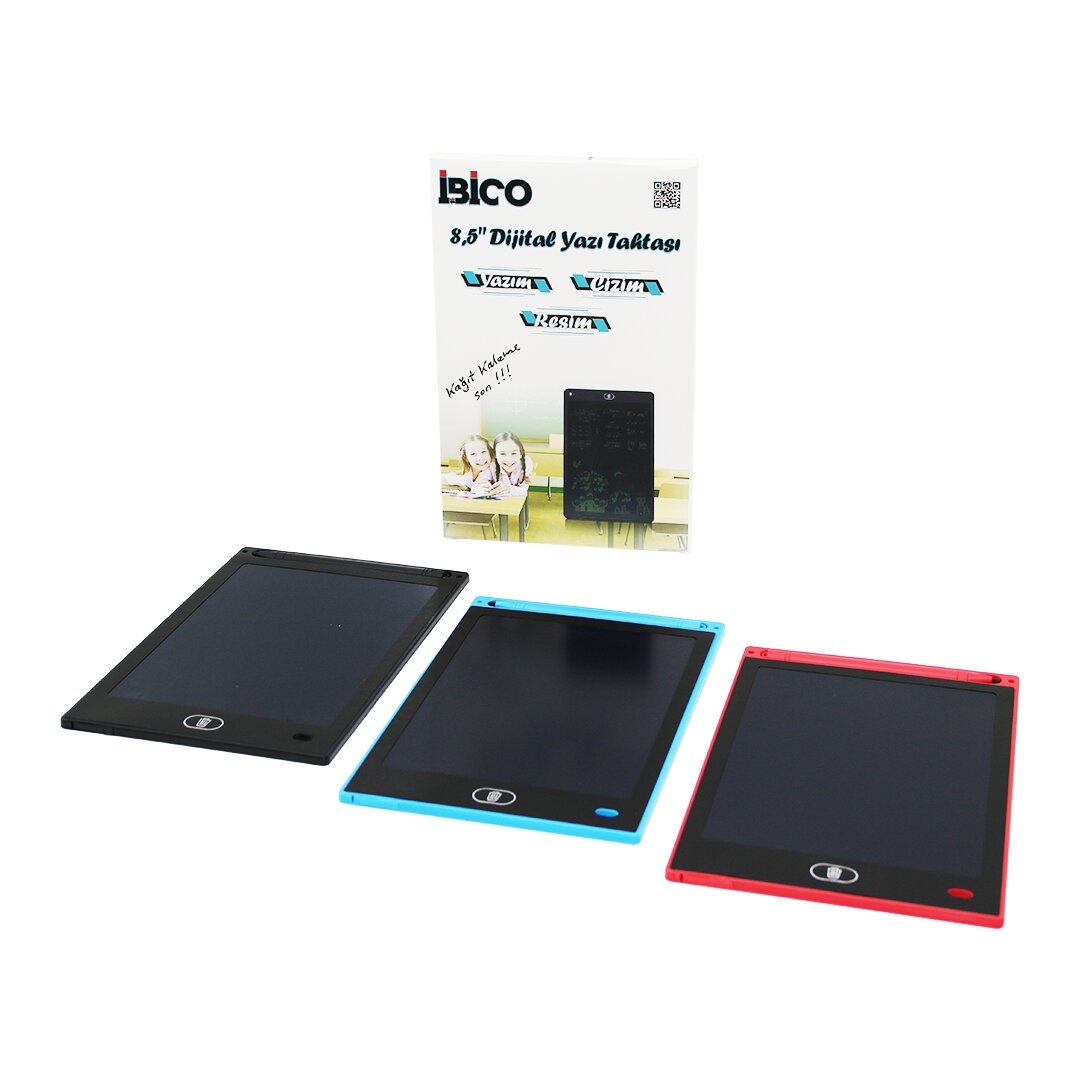 8.5 İNÇ   DİJİTAL YAZI TAHTASI TABLET  YAZIM - ÇİZİM - RESİM   PİLLİ   LCD WRİTİNG TABLET (4812)