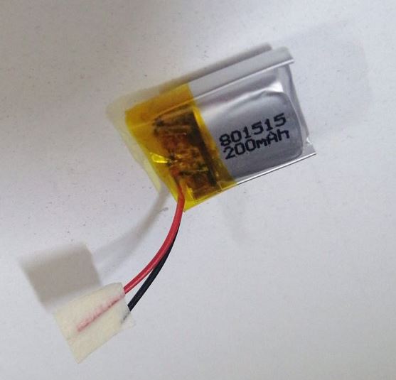 801515 3.7 VOLT 200 MAH LİTYUM POLİMER PİL (4812)