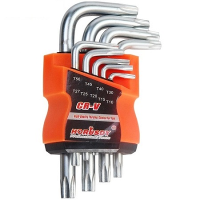 9 PARÇA  İYİ CRV KISA YILDIZ ALYAN TORX KEY SET (4812)