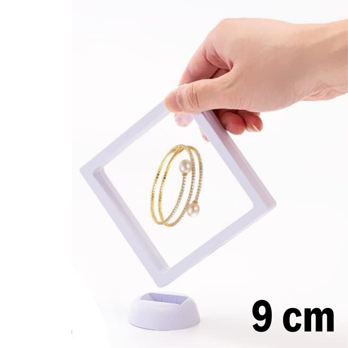 9x9 cm Standlı 3D Takı Ziynet Hatıra Koleksiyon Saklama Kutusu Şeffaf Film Çerçevesi (4812) 9x9 cm Standlı 3D Takı Ziynet Hatıra Koleksiyon Saklama Kutusu Şeffaf Film Çerçevesi (4812)