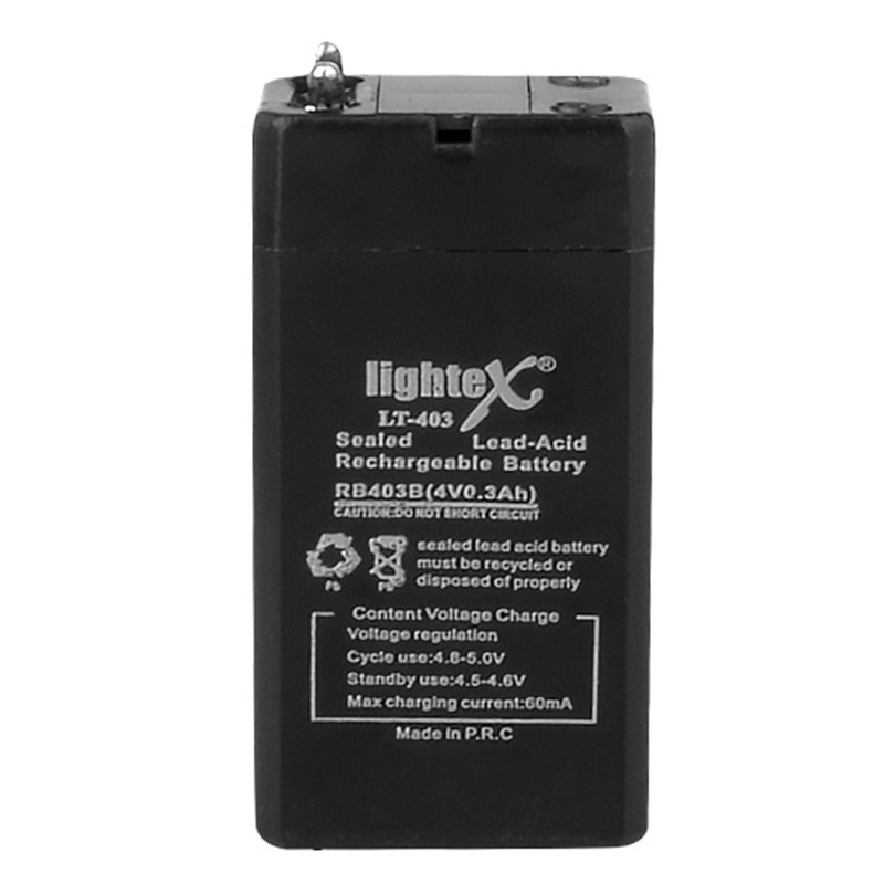 AKÜ 4.2 VOLT 0.3 AMPER LIGHTEX LT-403 (4812)