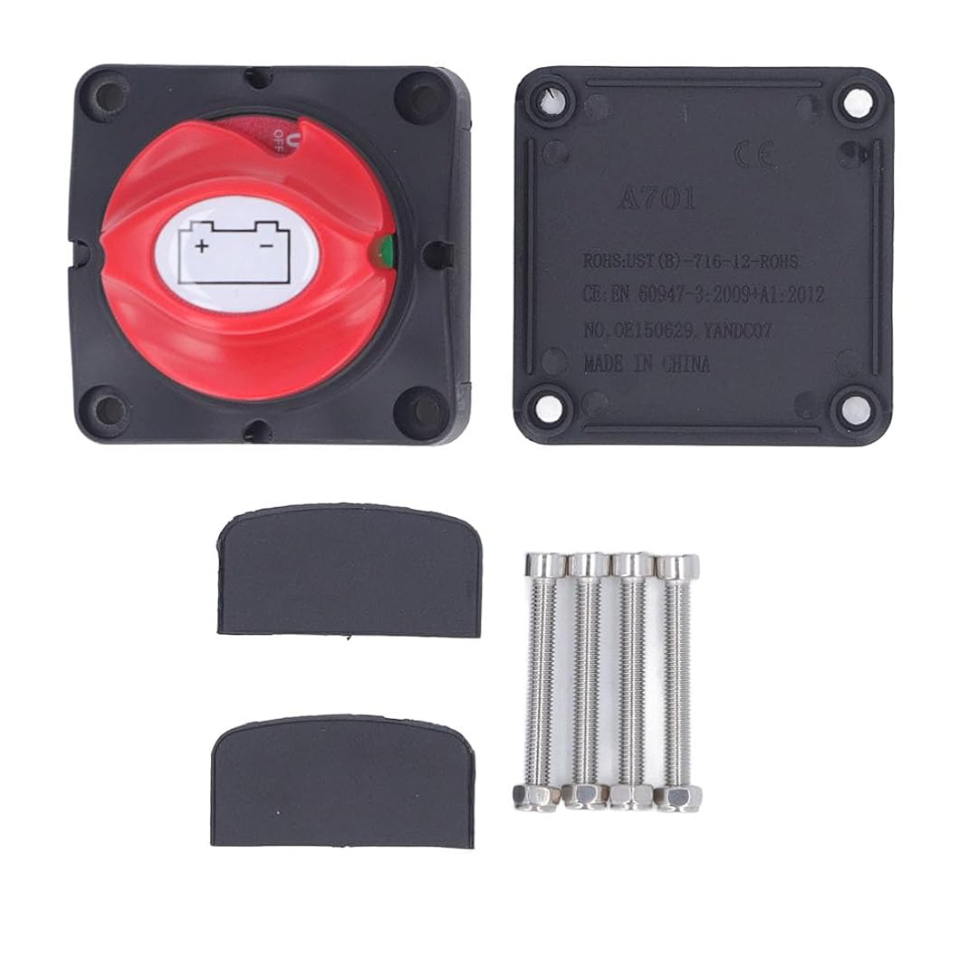 AKÜ ŞALTERİ 275A 2P 12-24V ON-OFF (IC-275A-1) (4812) AKÜ ŞALTERİ 275A 2P 12-24V ON-OFF (IC-275A-1) (4812)