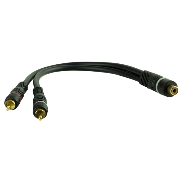 ANFİ Y KABLO 1 DİŞİ 2 ERKEK 25 CM KABLO (4812)