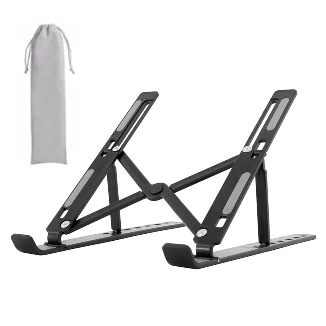 AŞINABİLİR KATLANIR ALÜMİNYUM TABLET/NOTEBOOK/LAPTOP STAND (10 - 15.6) (4812)