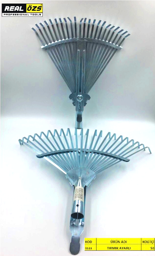 AYARLI 22 DİŞLİ METAL TIRMIK (4812)