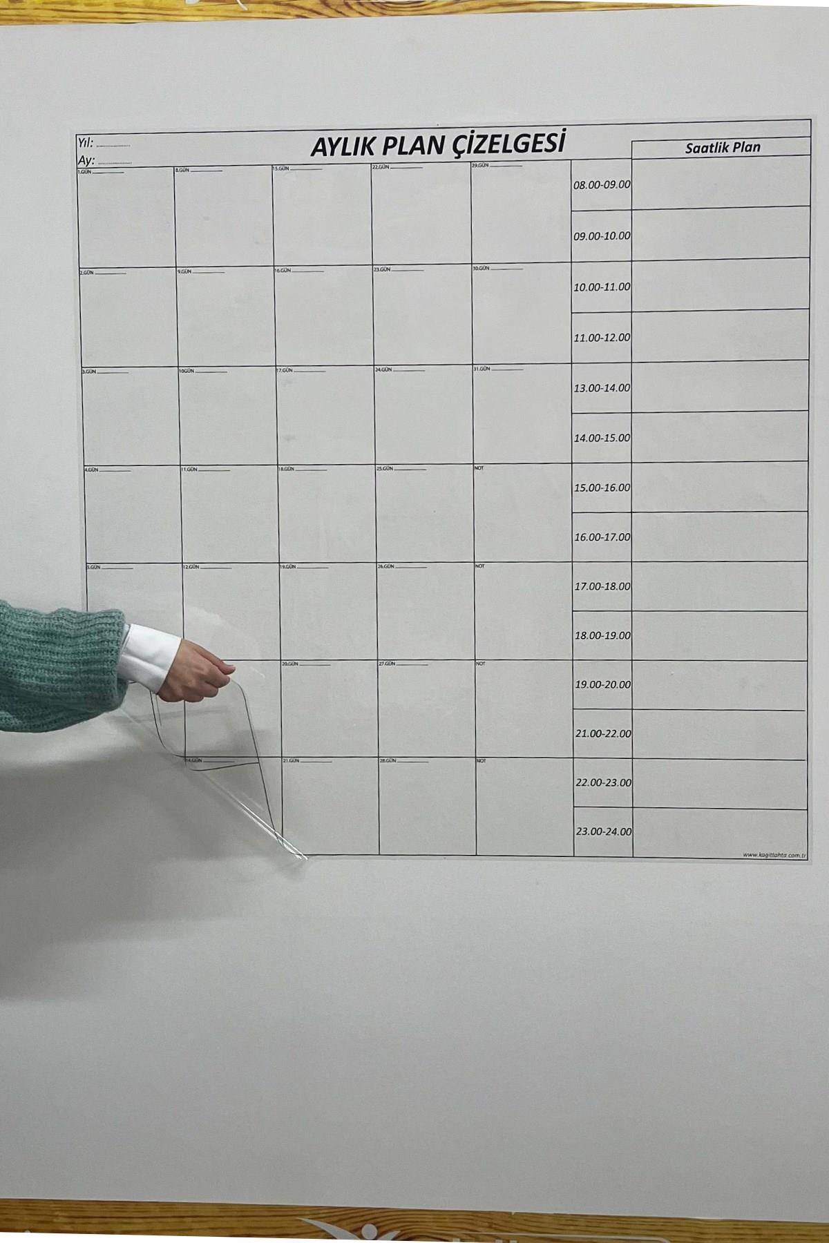 Aylık Planlayıcı Manyetik Duvar Stickerı Takvim Plan Çizelgesi (4812) Aylık Planlayıcı Manyetik Duvar Stickerı Takvim Plan Çizelgesi (4812)