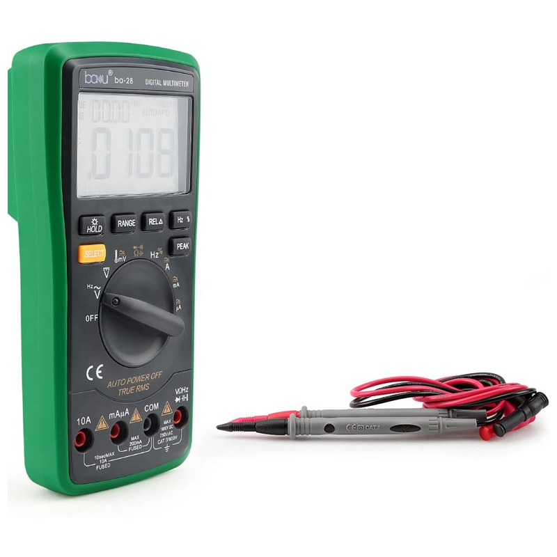 BAKU BA-28 MULTİMETRE DIGITAL ÖLÇÜ ALETİ (4812) BAKU BA-28 MULTİMETRE DIGITAL ÖLÇÜ ALETİ (4812)