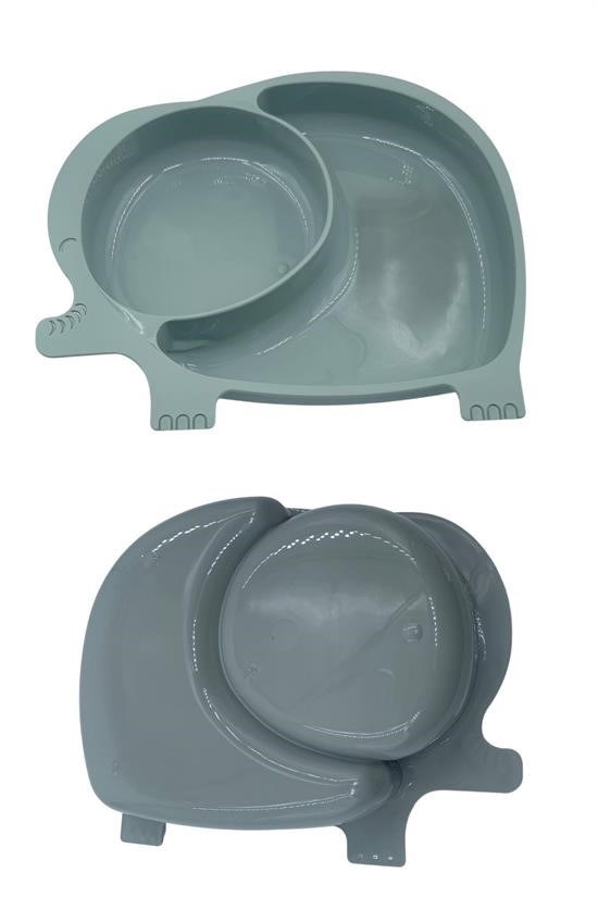 Bebek ve Çocuk için Sevimli Fil Model Desenli Yemek Bebek Mama Kabı Bölmeli Tabak (4812) Bebek ve Çocuk için Sevimli Fil Model Desenli Yemek Bebek Mama Kabı Bölmeli Tabak (4812)