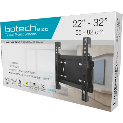BS-2232 SABİT TV ASKI APARATI 55X82CM (4812)