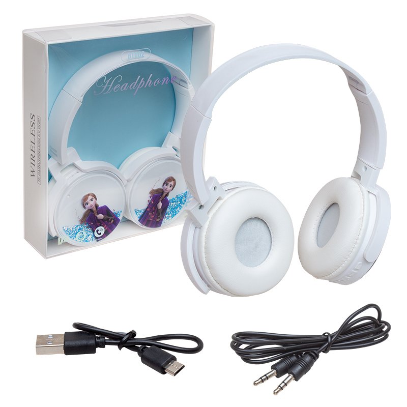 BT-002 KULAKÜSTÜ KABLOSUZ BLUETOOTH HAFIZA KART GİRİŞLİ MICKEY MOUSE KULAKLIK (4812)