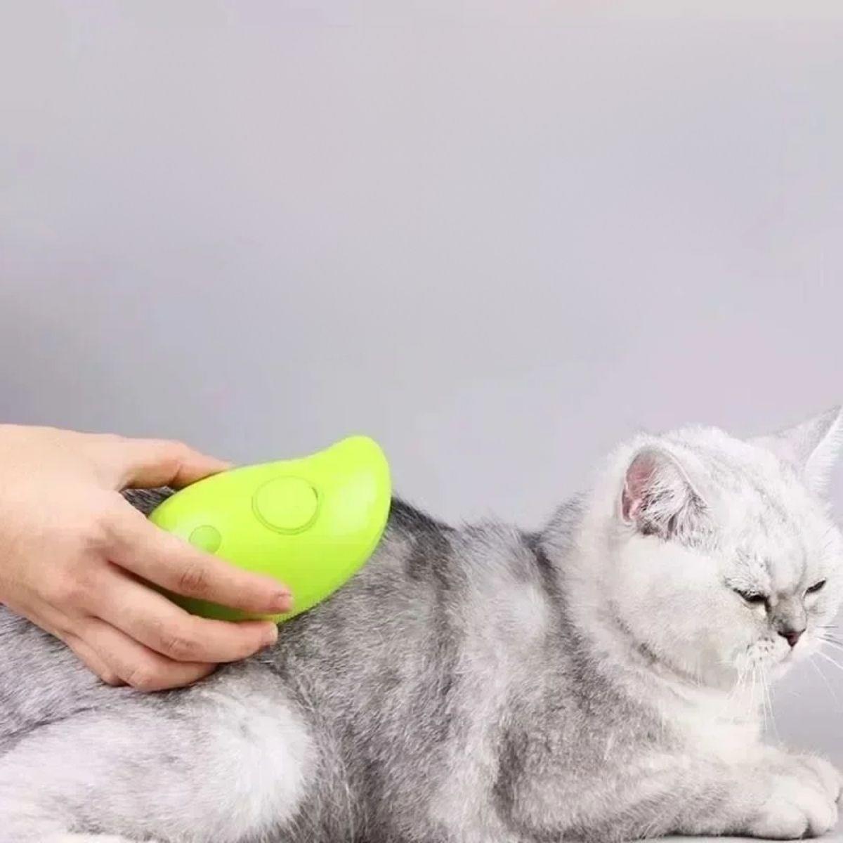 Buharlı Yumuşak Silikon Uçlu Kedi & Köpek Tüy Tarama Tarağı Yıkama Fırçası (4812) Buharlı Yumuşak Silikon Uçlu Kedi & Köpek Tüy Tarama Tarağı Yıkama Fırçası (4812)