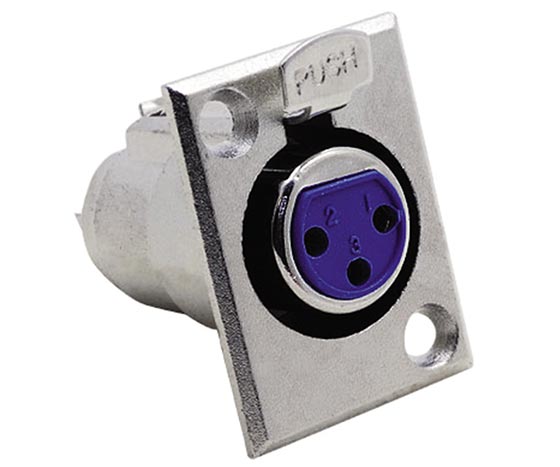 CANON DİŞİ ŞASE KONNEKTÖR CK114 * XLR 3 PİN (4812)