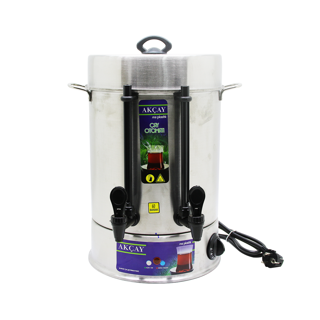 ÇAY OTOMATI 60 BARDAK SEMAVER ELEKTRİKLİ ÇAY MAKİNESİ ( MARKA DEĞİŞKENLİK GÖSTEREBİLİR )  (4812)