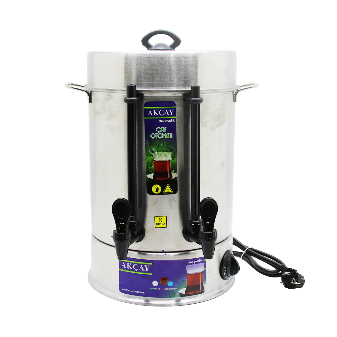 ÇAY OTOMATI 80 BARDAK SEMAVER ELEKTRİKLİ ÇAY MAKİNESİ ( MARKA DEĞİŞKENLİK GÖSTEREBİLİR )  (4812)