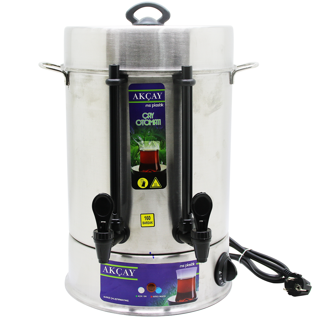ÇAY OTOMATI 160 BARDAK SEMAVER ELEKTRİKLİ ÇAY MAKİNESİ ( MARKA DEĞİŞKENLİK GÖSTEREBİLİR )  (4812)