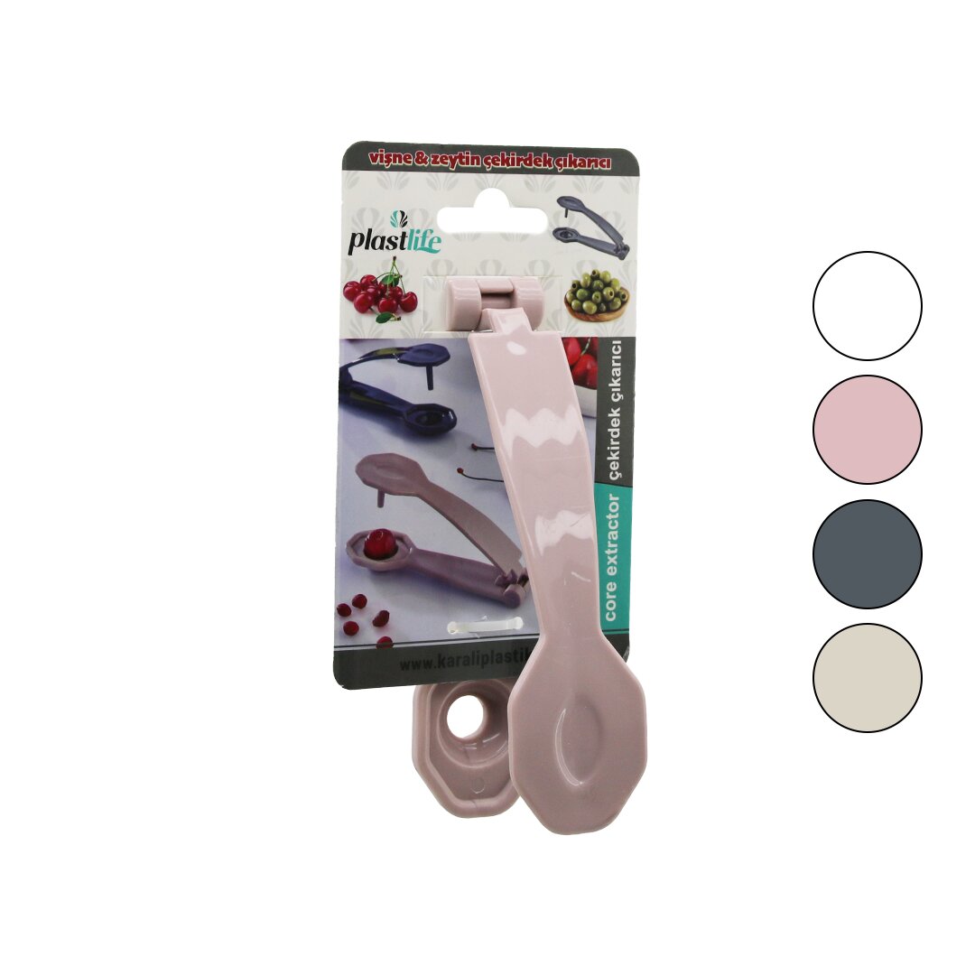 ÇEKİRDEK ÇIKARICI VİŞNE - ZEYTİN VB. RENKLİ PLASTİK (4812)