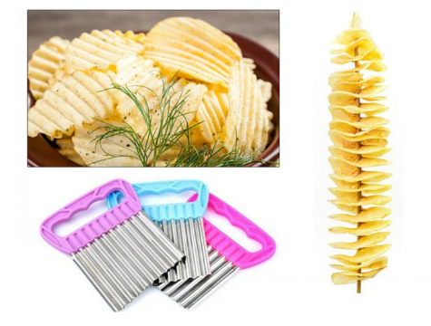 Chips Chopper Şekilli Sebze ve Meyve Dilimleyici (4812)