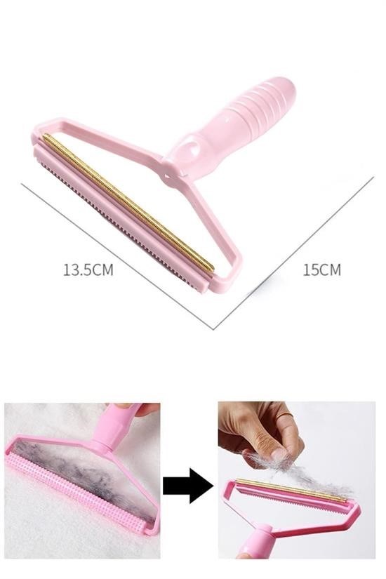Çift Taraflı Elbise Kazak Plastik Kumaş Tüy Alma ve Tiftik Temizleyici Toplayıcı Taşınabilir (4812)