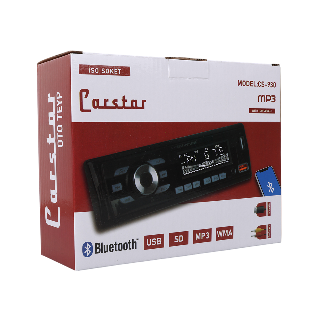 ÇİFT USB/SD/FM/AUX/BLUETOOTH KUMANDALI OTO TEYP 4X60 WATT CS-930 (4812) ÇİFT USB/SD/FM/AUX/BLUETOOTH KUMANDALI OTO TEYP 4X60 WATT CS-930 (4812)