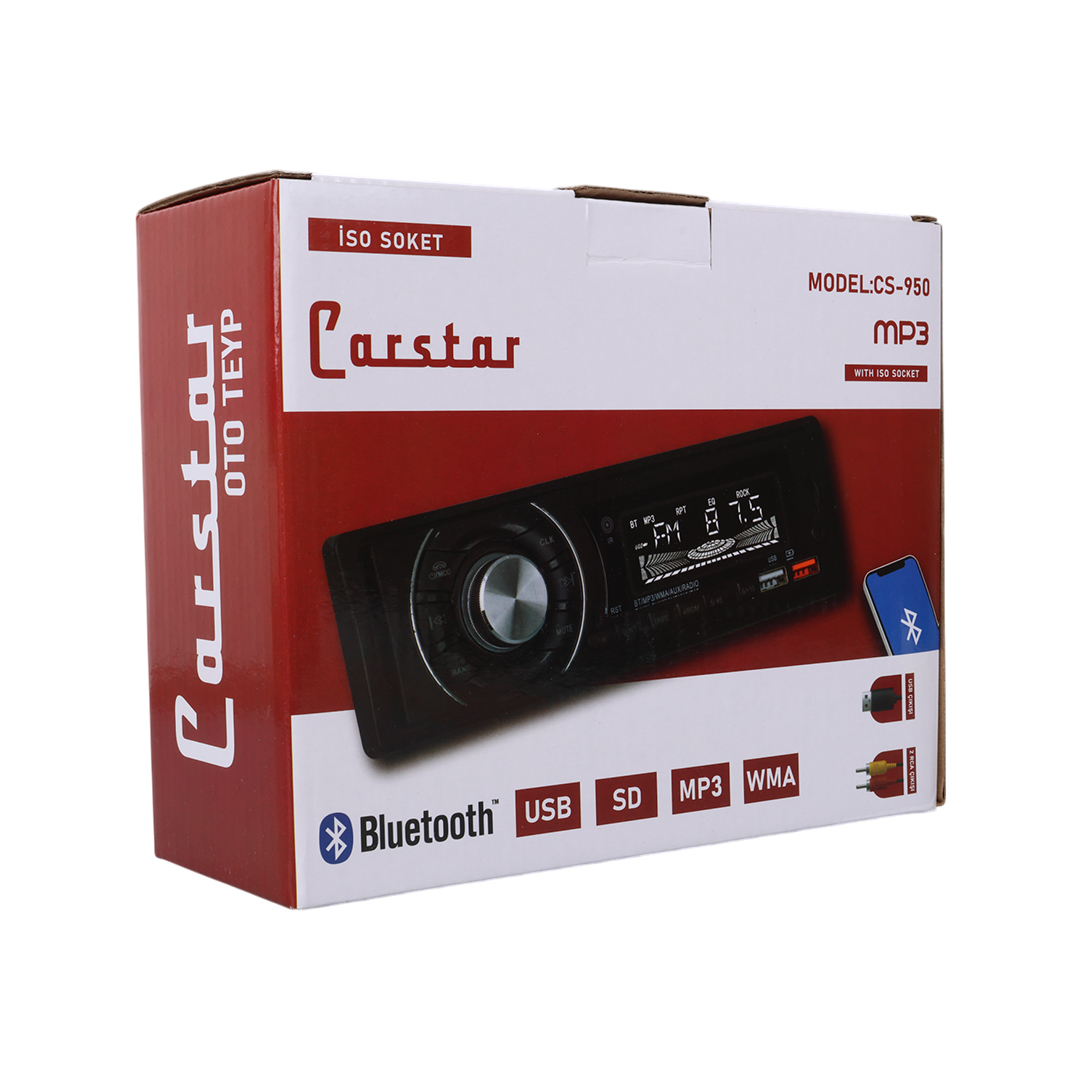 ÇİFT USB/SD/FM/AUX/BLUETOOTH KUMANDALI OTO TEYP 4X60 WATT CS-950 (4812) ÇİFT USB/SD/FM/AUX/BLUETOOTH KUMANDALI OTO TEYP 4X60 WATT CS-950 (4812)