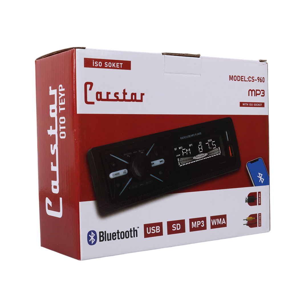 ÇİFT USB/SD/FM/AUX/BLUETOOTH KUMANDALI OTO TEYP 4X60 WATT CS-960 (4812) ÇİFT USB/SD/FM/AUX/BLUETOOTH KUMANDALI OTO TEYP 4X60 WATT CS-960 (4812)