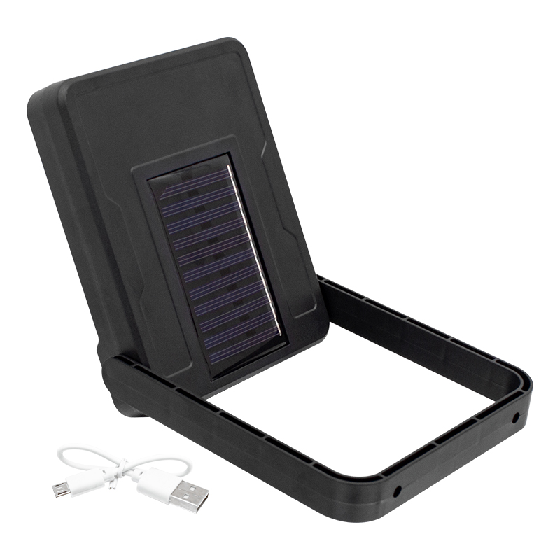 COB LEDLİ SOLAR PANELLİ ÇOK FONKSİYONLU LAMBA (4812)