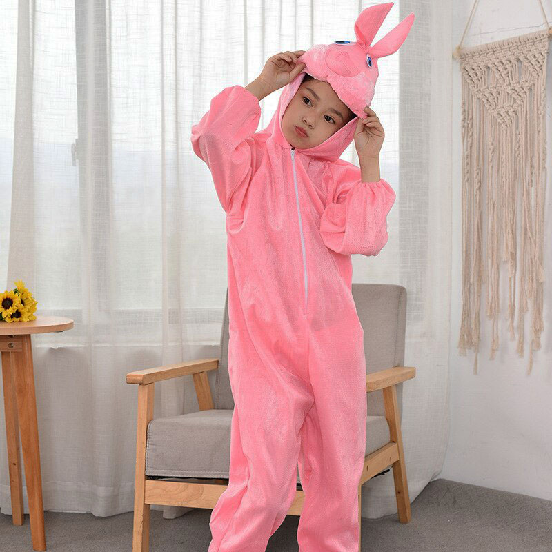 Çocuk Tavşan Kostümü Pembe Renk 2-3 Yaş 80 cm (4812) Çocuk Tavşan Kostümü Pembe Renk 2-3 Yaş 80 cm (4812)