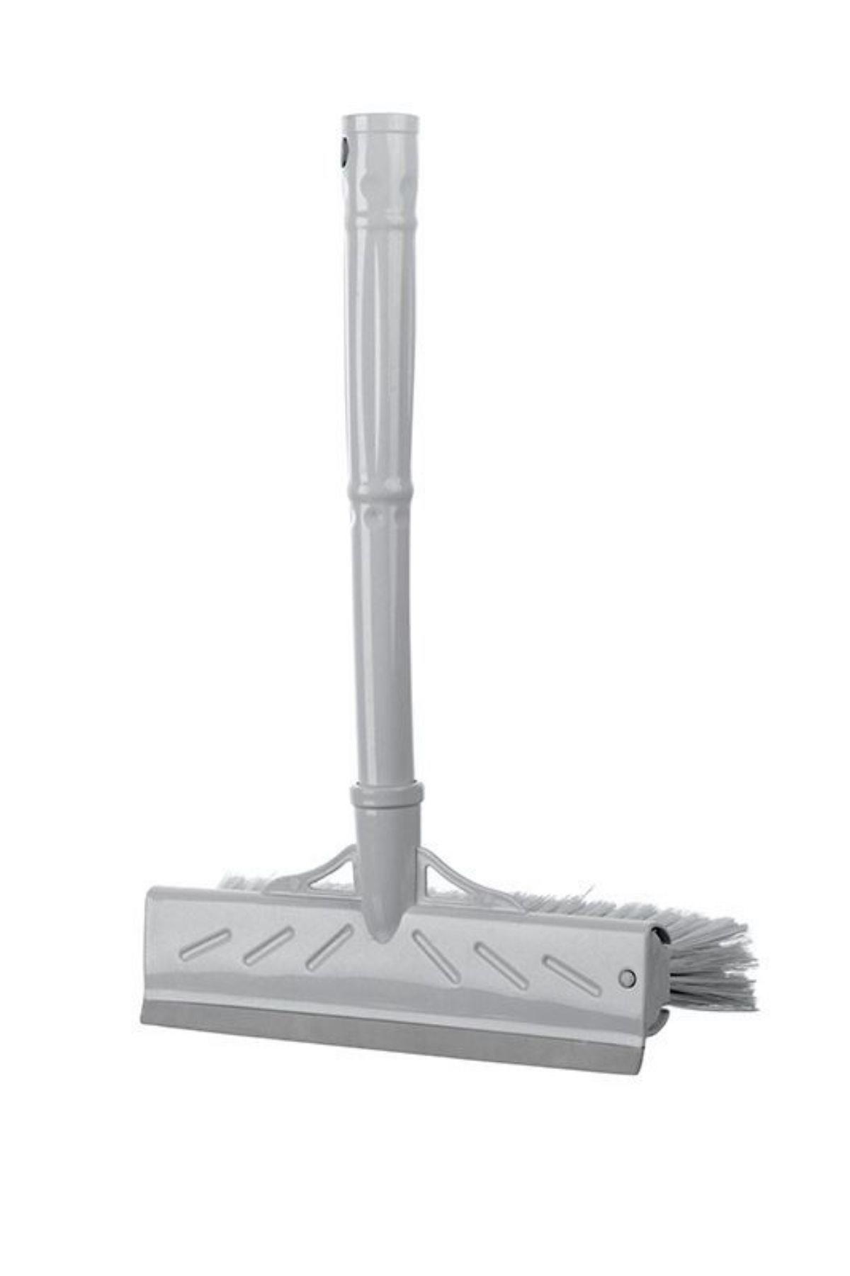 Çok Amaçlı 22 Cm Fırçalı ve Silikon Çekçekli Ev Araba Cam Temizleyici Fırça (4812) Çok Amaçlı 22 Cm Fırçalı ve Silikon Çekçekli Ev Araba Cam Temizleyici Fırça (4812)