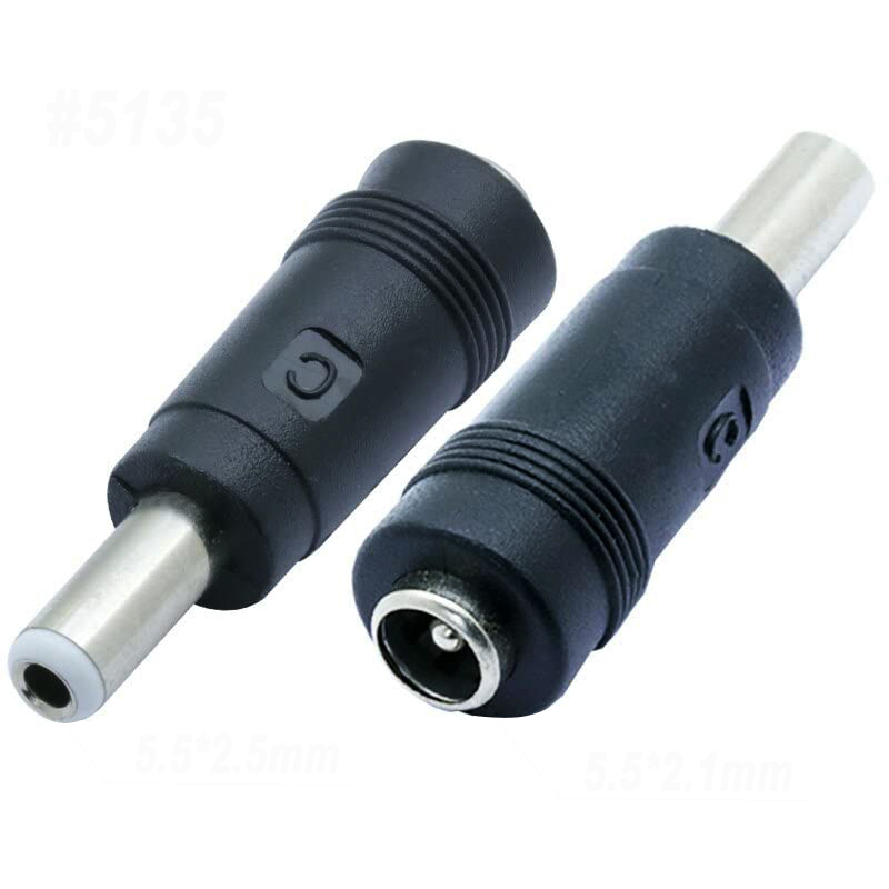 DC 2.1 MM DİŞİ / 2.5 MM ERKEK ÇEVİRİCİ JACK FİŞ ADAPTÖR (4812)