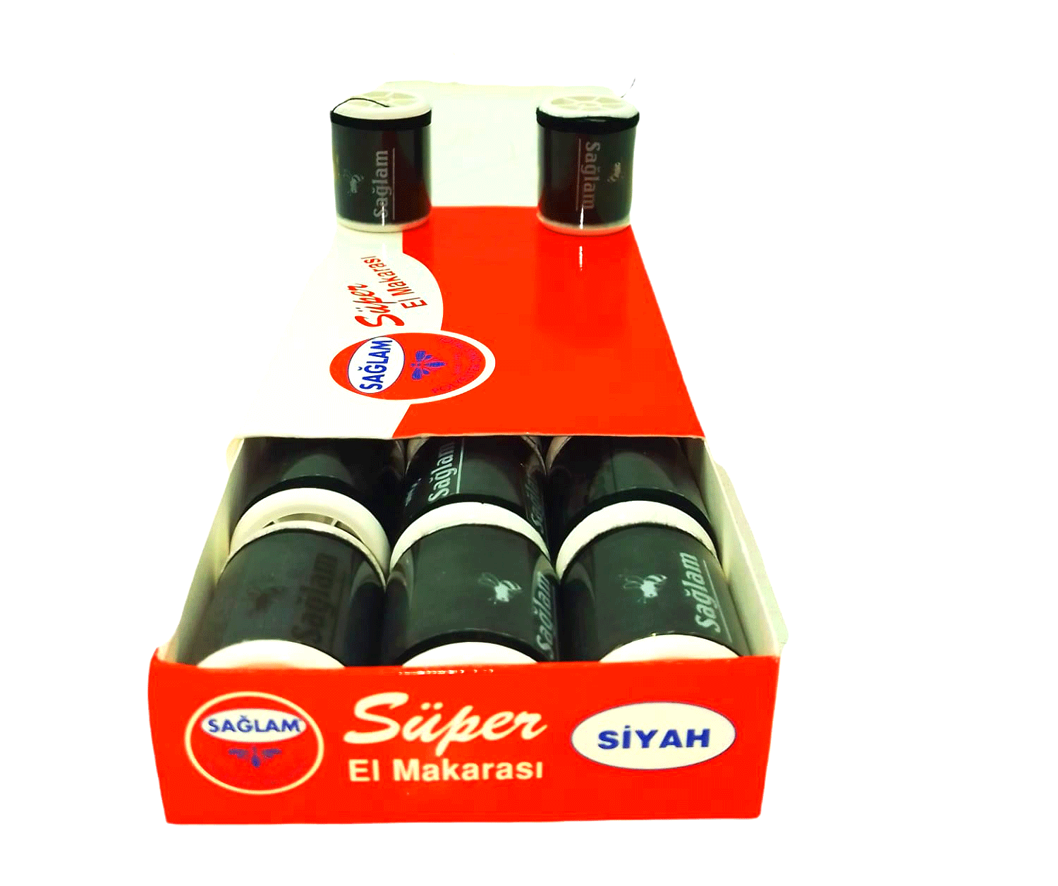 DİKİŞ İPLİK 100 MT 12 PARÇA  SİYAH (4812)