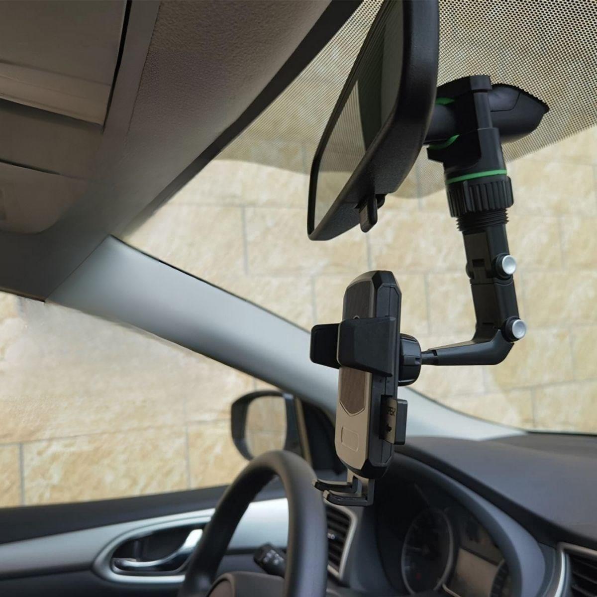Dikiz Aynasına Takılabilen Eklemli Telefon Tutucu Aparat (4812)