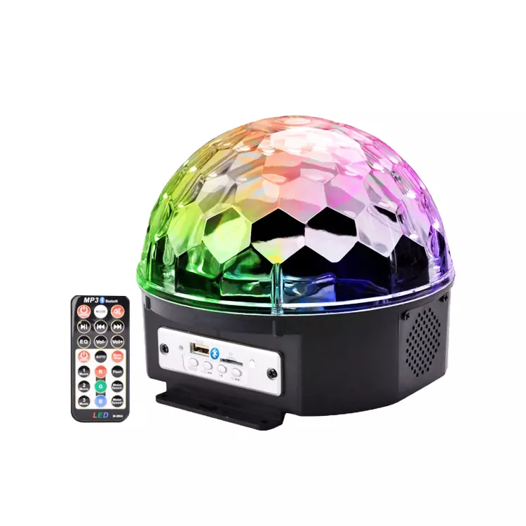 Disko Topu Bluetooth Kumandalı Led Kristal (4812)