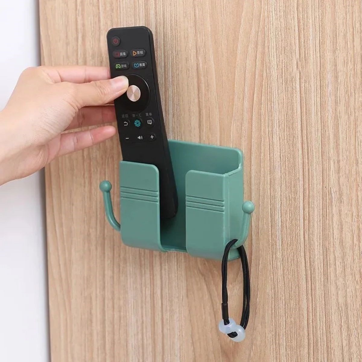 Duvar Tipi Yapışkanlı Kablo Tutuculu Telefon,Kumanda Tutucu Plastik Aparat (4812) Duvar Tipi Yapışkanlı Kablo Tutuculu Telefon,Kumanda Tutucu Plastik Aparat (4812)